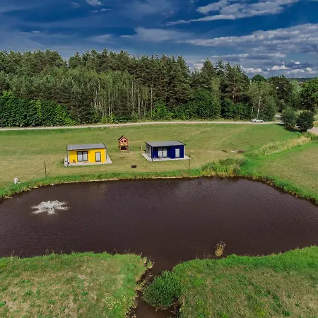 Domki Nad Malowniczym Stawem / Raj Dla Wedkarzy / Mazury Piecki  Exterior photo